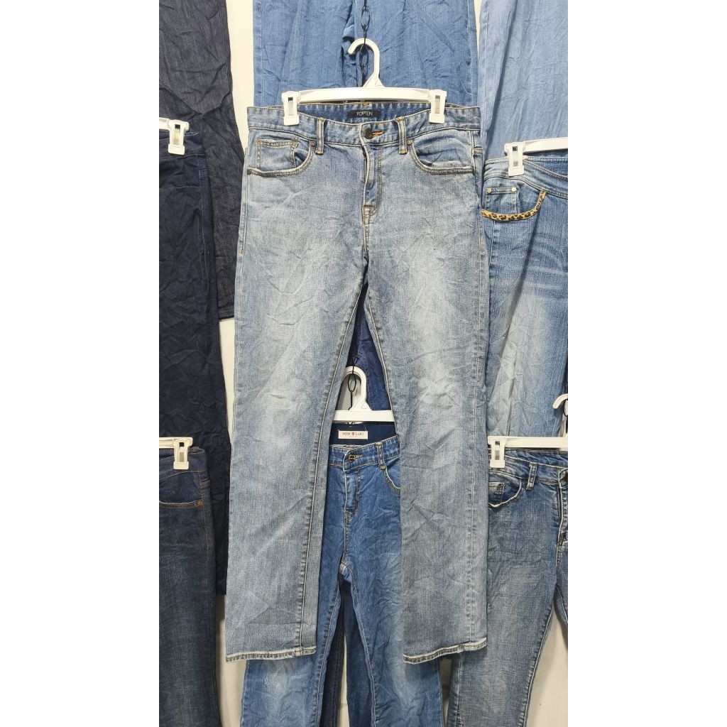 celana jeans slim straight dari TOPTEN SIZE32