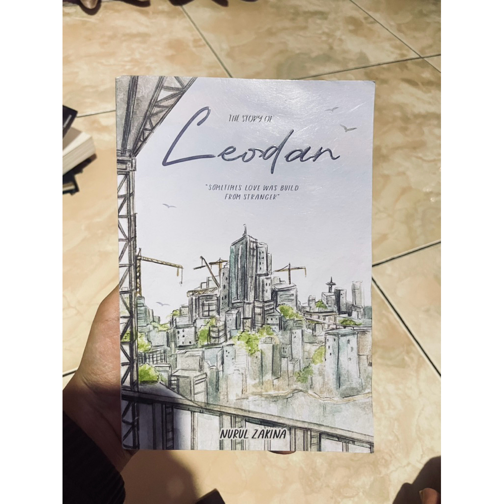 Preloved novel the story of Leodan (softcover)