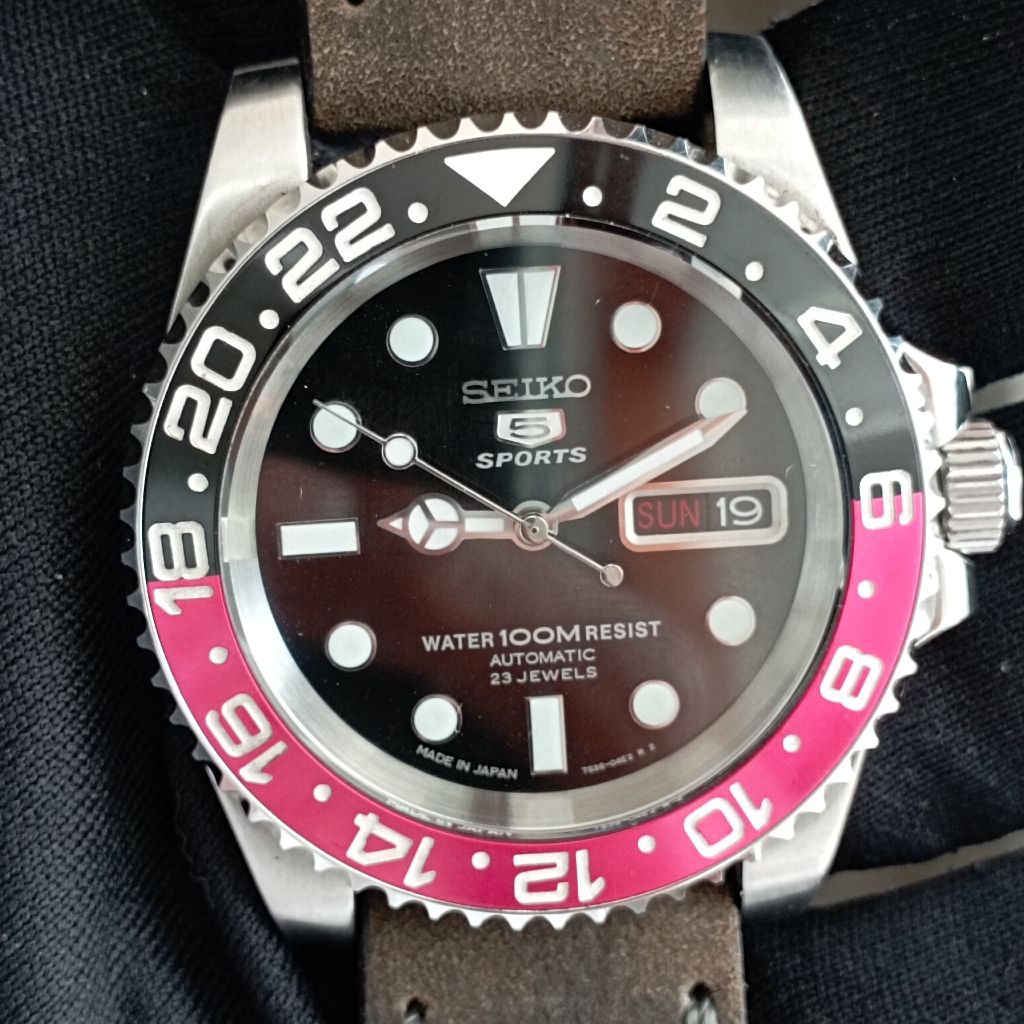 jam tangan Seiko 5 automatic mod diver nh36 original