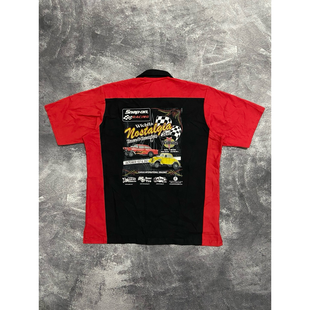 WorkShirt Redkap Snap On Racing Nostalgia 2016