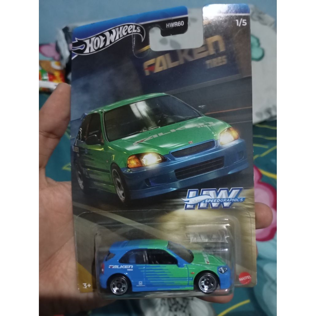 Hot Wheels Civic Falken