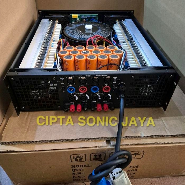 POWER AMPLIFIER SOUNDSTANDARD TD20004 PRO 4CH 4X2000 WATT ADA LAYAR LED SOUNDSTANDAR 3U td 20004 PRO