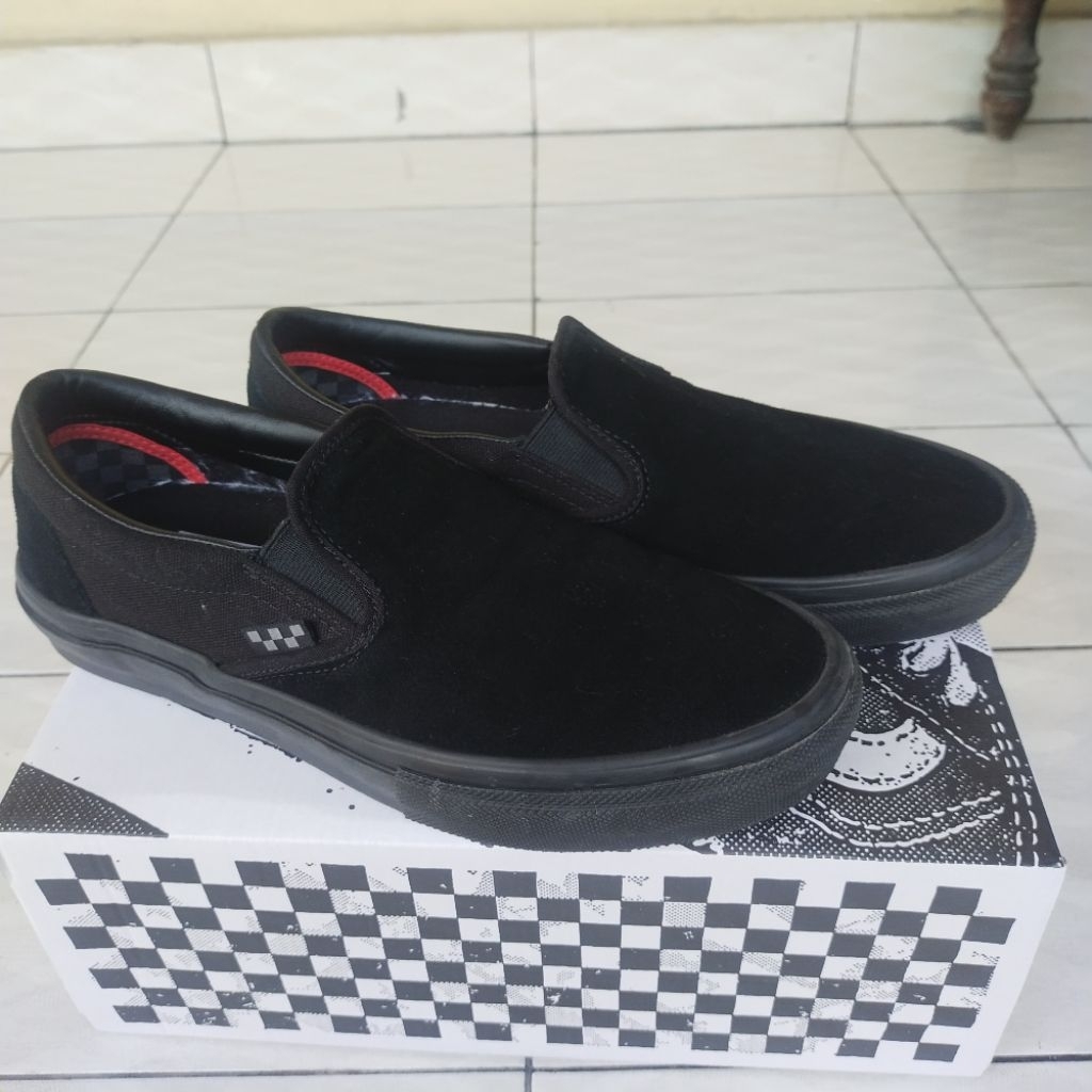 Vans slip on pro skate full black