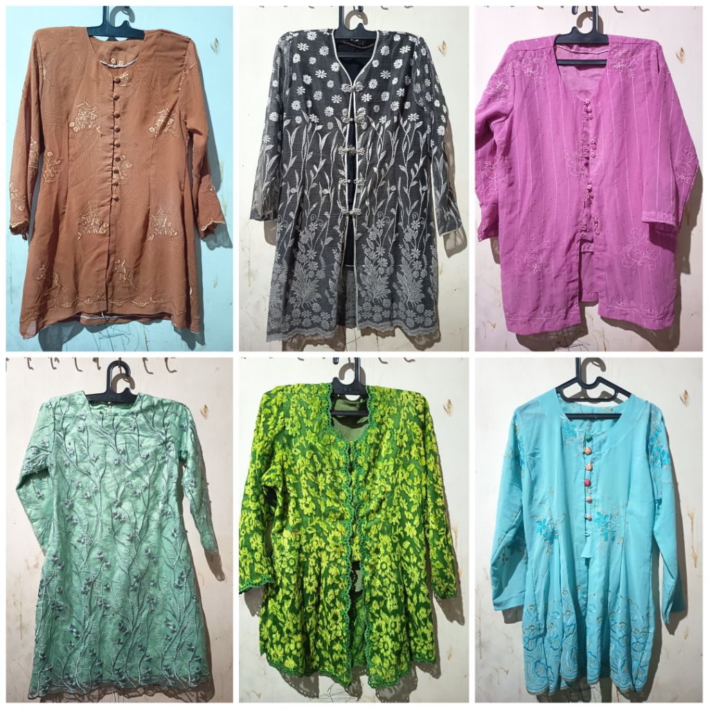 kebaya, brukat, set kebaya preloved