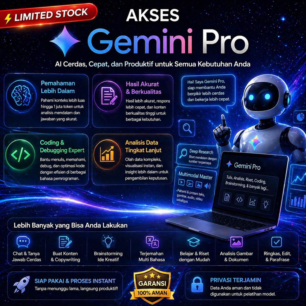 GOOGLE GEMINI PRO 14 HARI