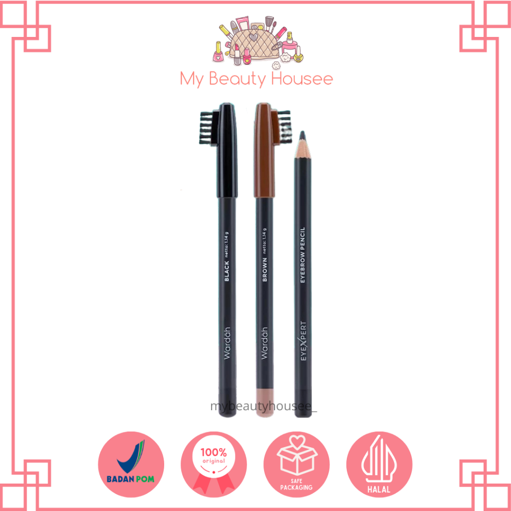 WARDAH EYEXPERT EYEBROW PENCIL - PENSIL ALIS