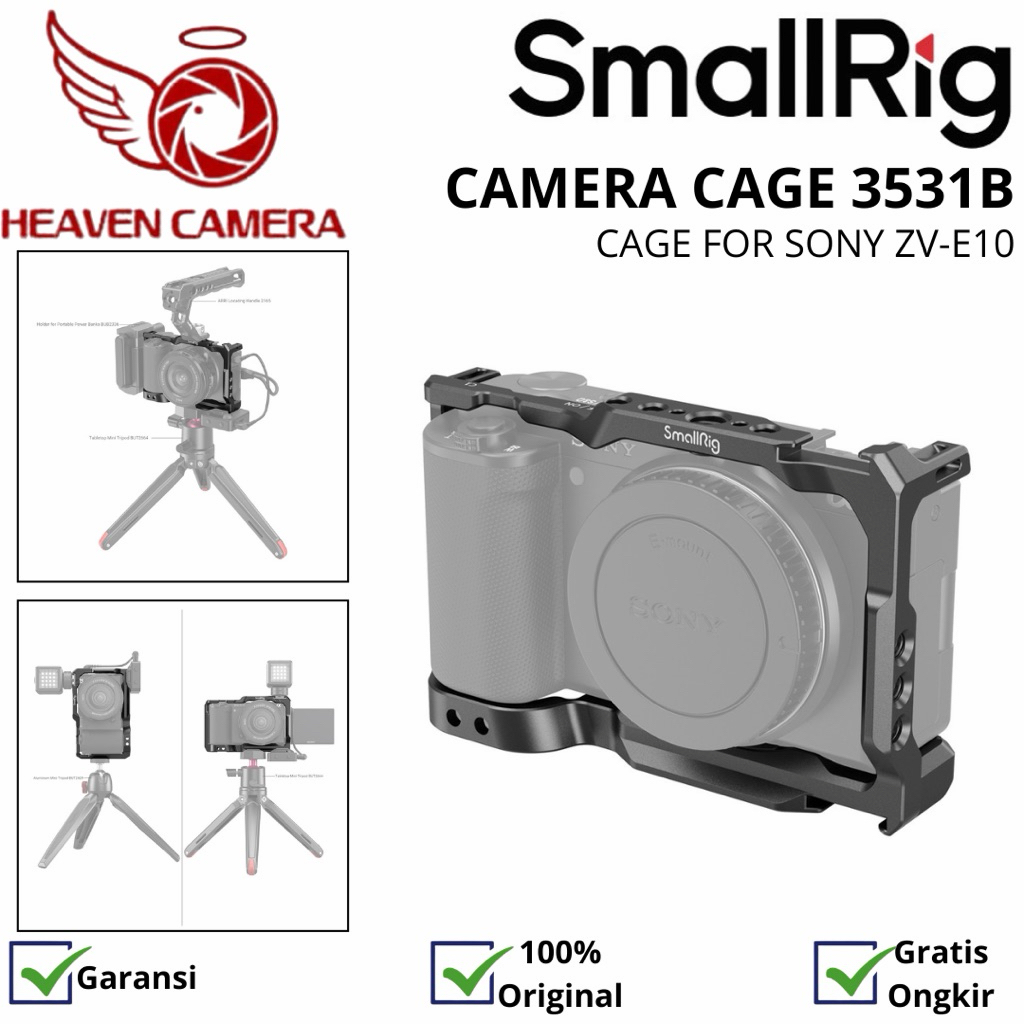 SmallRig Cage for Sony ZV-E10 (3531)