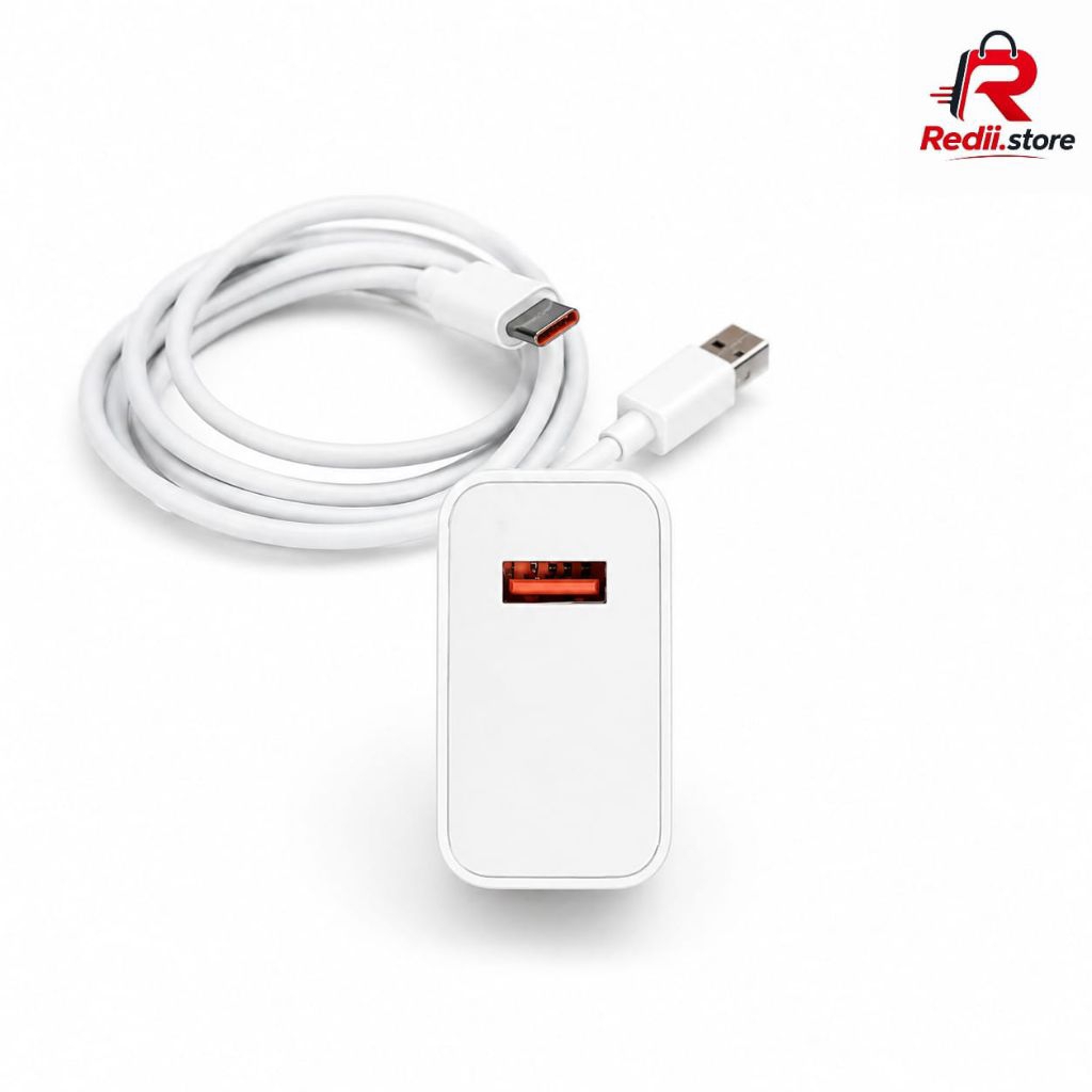 Charger Xiaomi Original Fast Charging MDY-12-EU 67W dengan Kabel Type-C