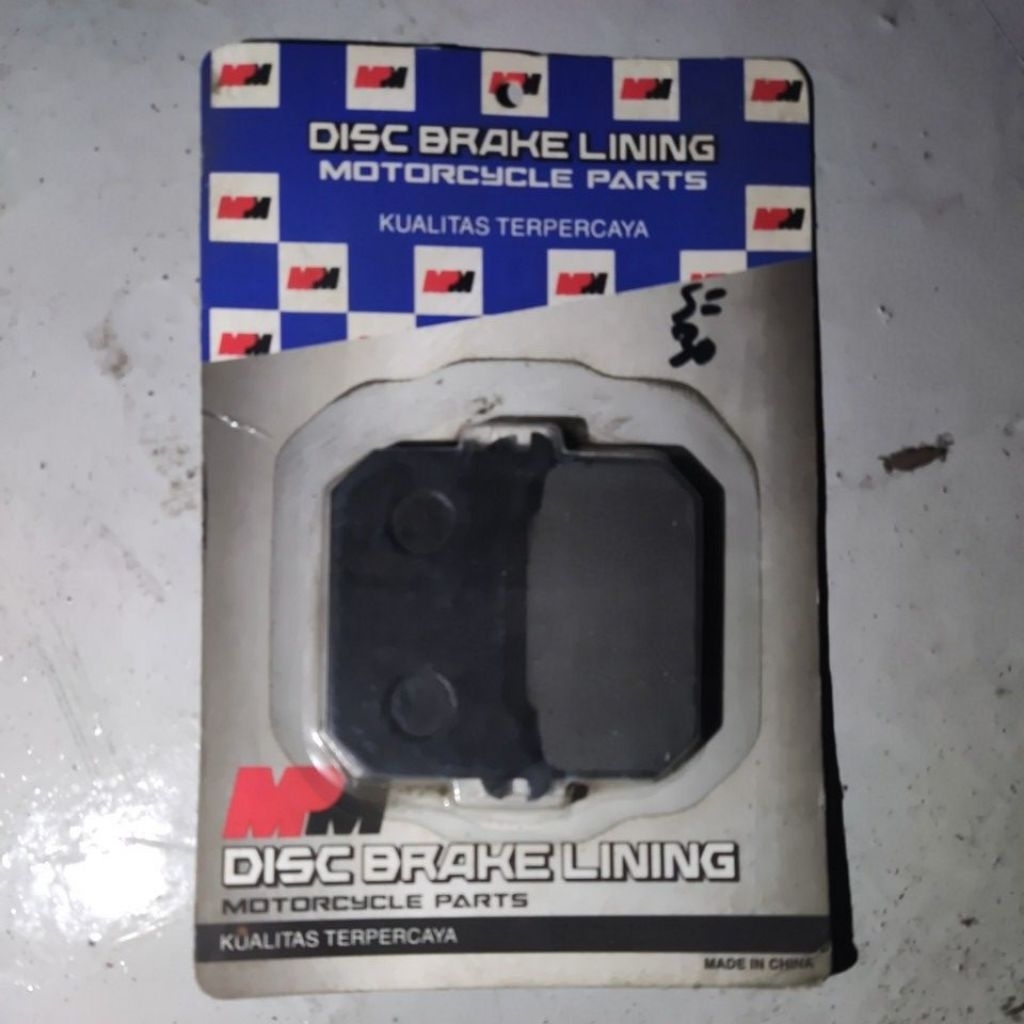 DISCPAD KAMPAS REM BINTER MERZY KZ 200 KAWASAKI