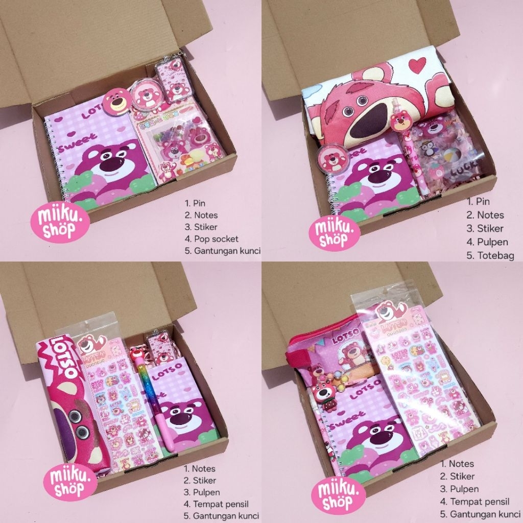 BIRTHDAY GIFT HAMPERS KARAKTER LOTSO