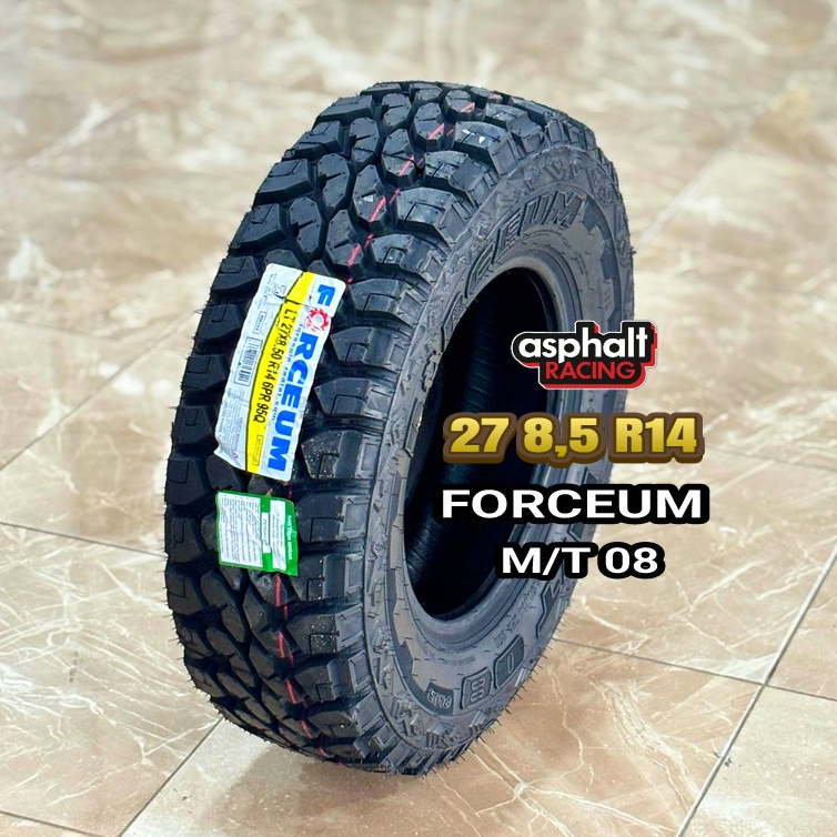 BAN MOBIL PACUL UKURAN 27 8,5 R14 MEREK FORCEUM M/T 08