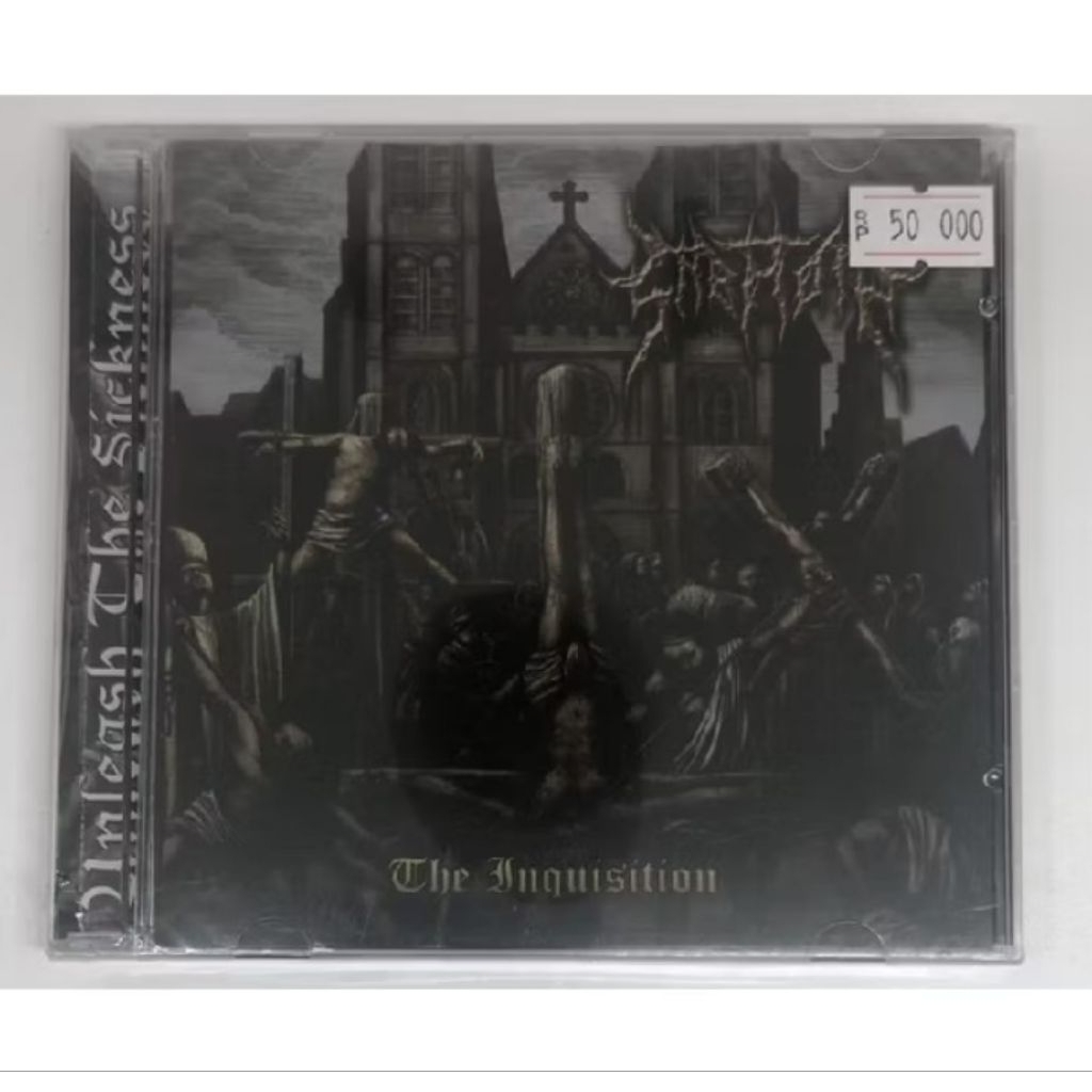 CD Death metal lokal original - Sabaoth - The Inquisition - Rare item