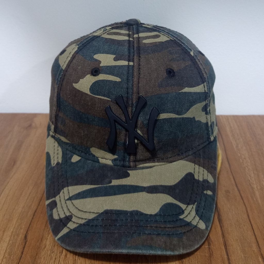 TOPI NY CAMO LOGO BESI ORIGINAL