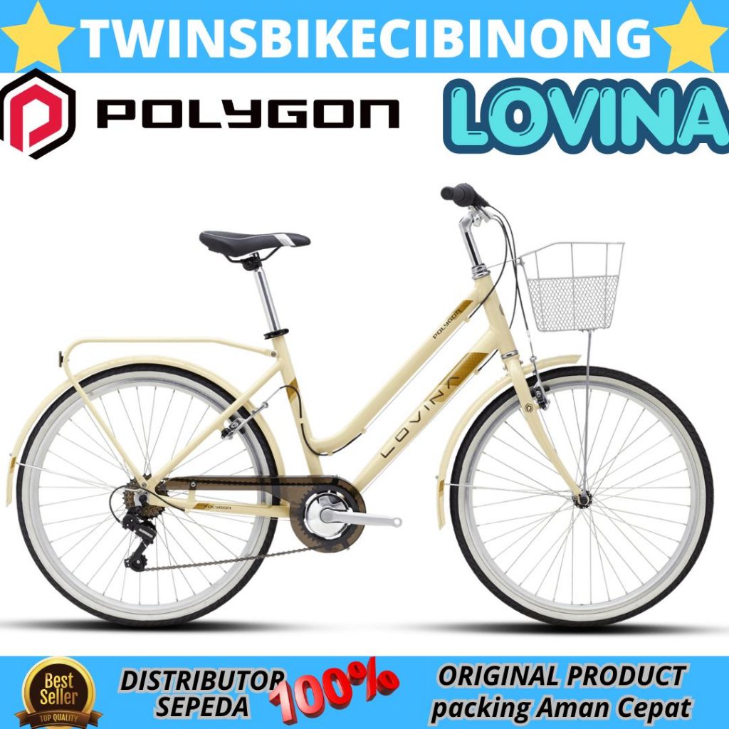 Sepeda Mini Citybike Polygon 26inc LOVINA ALLOY