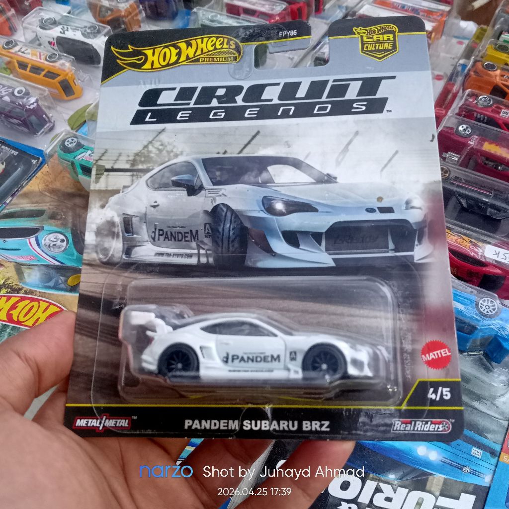HotWheels Premium Circuit Legend Subaru Pandem BRZ