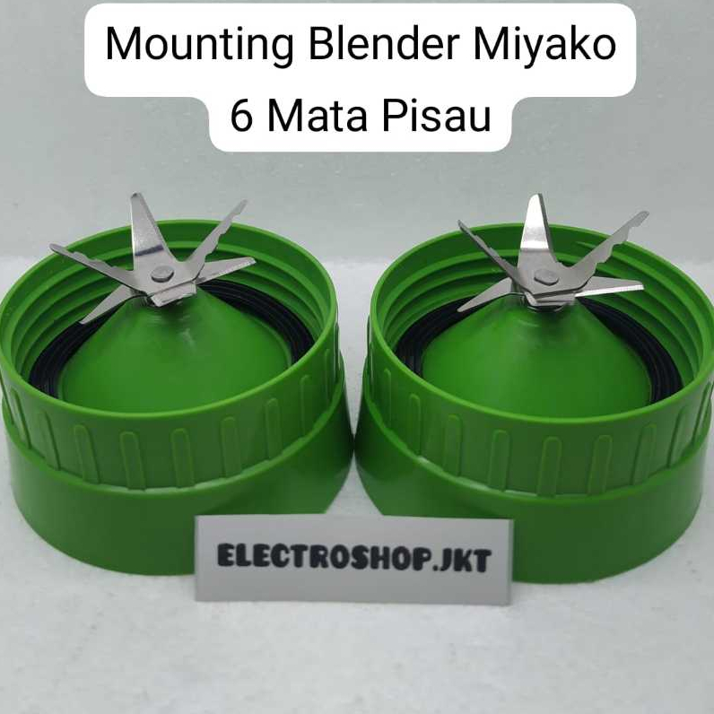 PISAU MOUNTING BLENDER MIYAKO 6 MATA PISAU , MOUNTING 6 PISAU BLENDER JUS MIYAKO