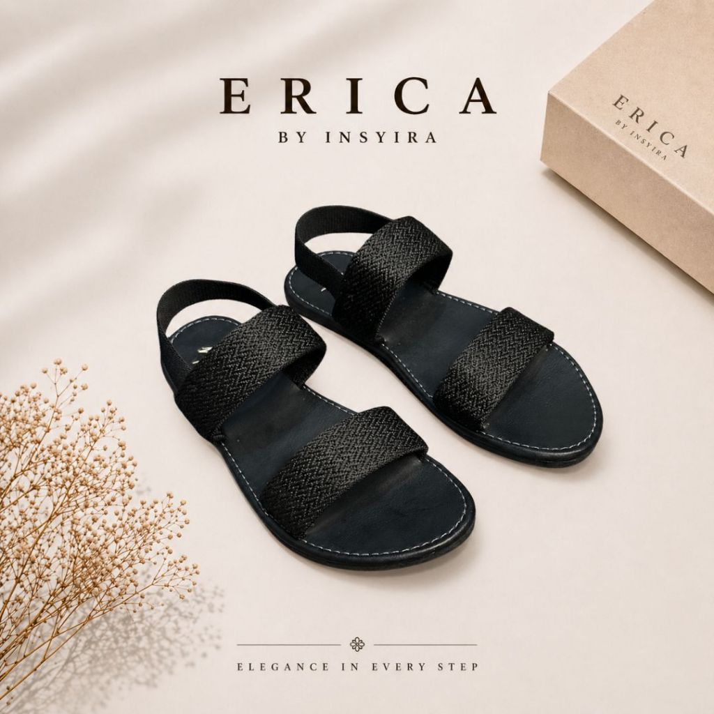 INSYIRA - Sandal Wanita Talincang Turki Erica / Sandal Talincang Wanita Turki Non Slip
