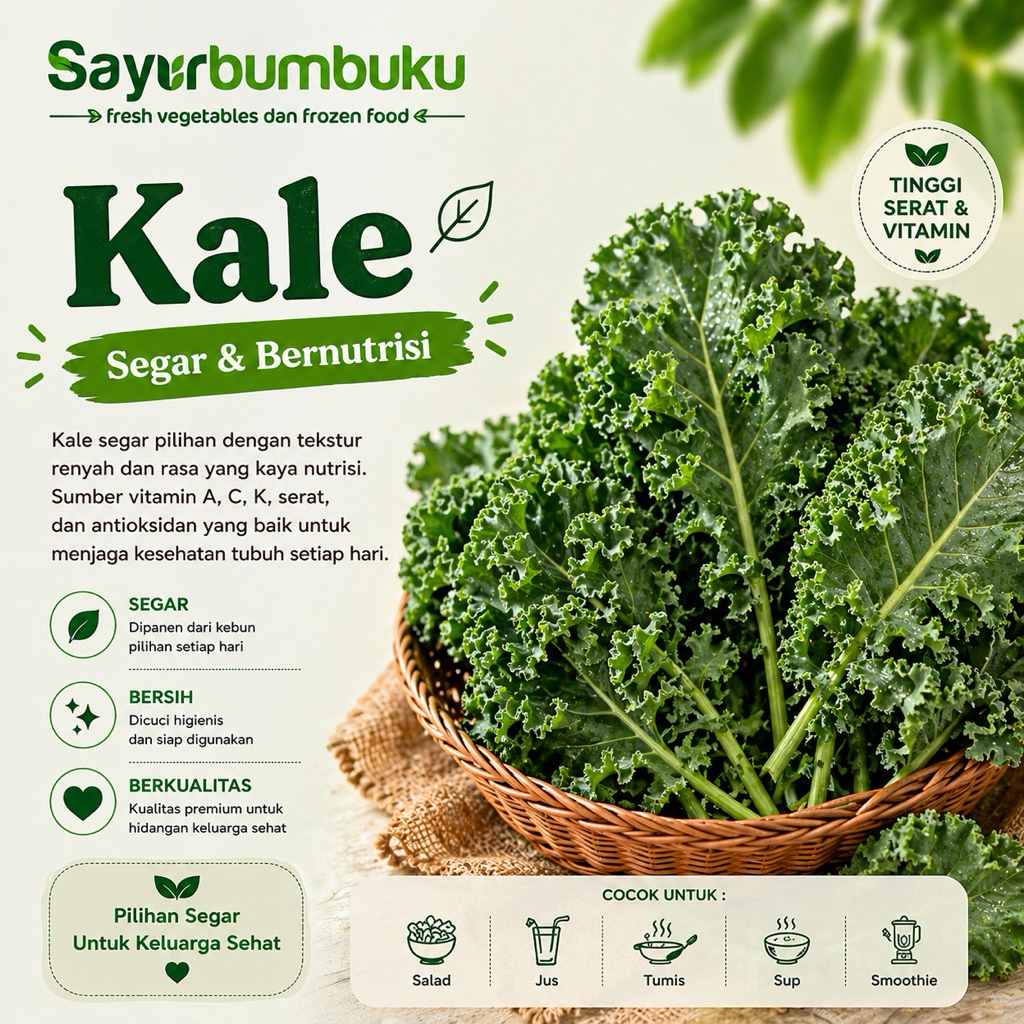 Sayur Kale Segar