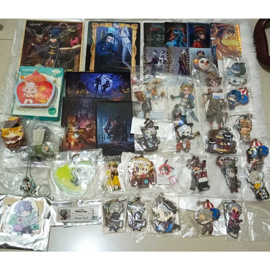 Identity V Official Merch Alva Aesop Eli Naib Wuchang Joseph Luca Victor Emil