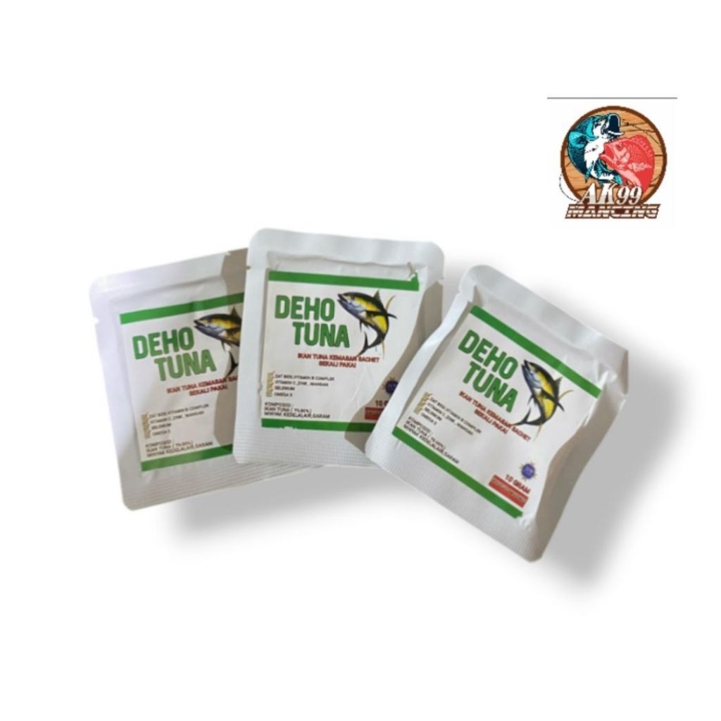 Deho Tuna Sachet 10 Gr - Umpan Ikan Deho Kemasan