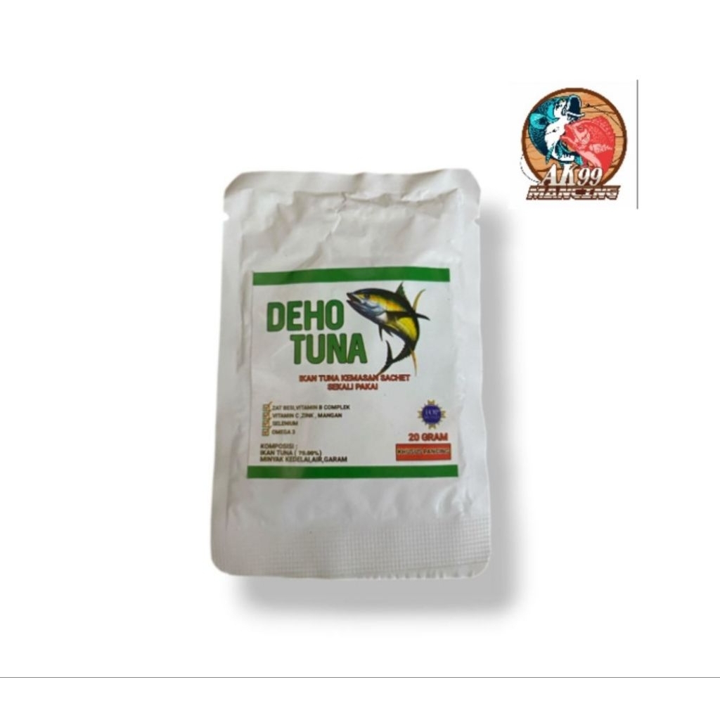 Deho Tuna Sachet 20 gr - Umpan Ikan Deho Kemasan