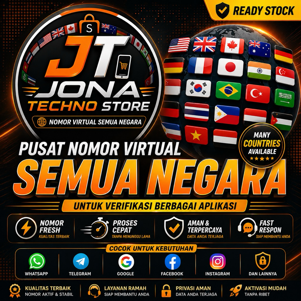 Nomor Virtual Luar Negeri Bisa Untuk Wa Tele Dll