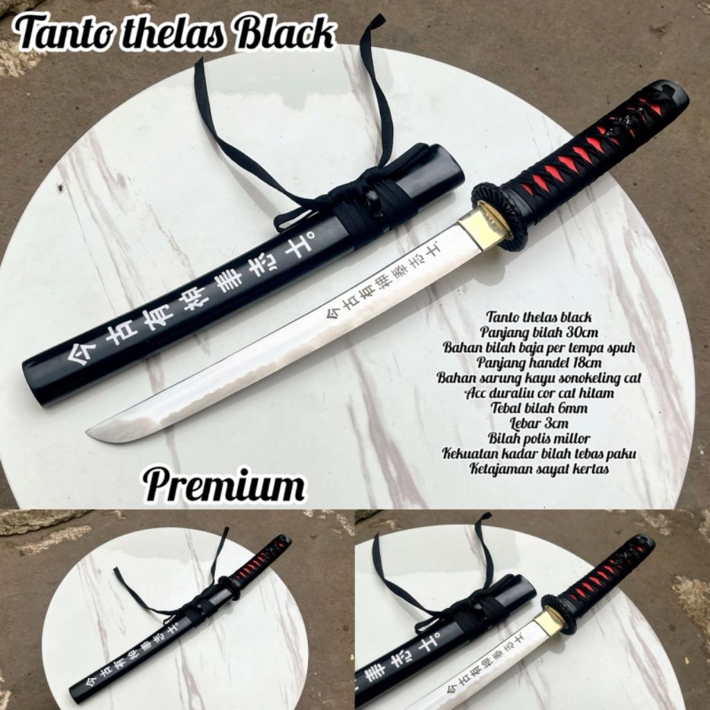 TANTO JEPANG THE LAST BLACK BAJA PER PREMIUM