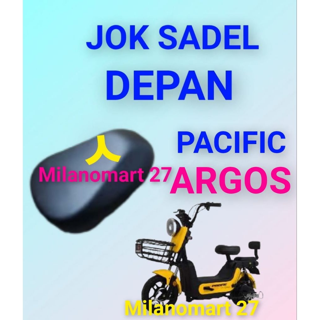 jok sadel depan sepeda listrik pacific argos jok sadle depan sepeda listrik pacific argos