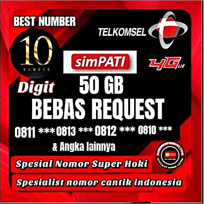 PROMO NOMOR TELKOMSEL BISA DI GUNAKAN DI WILAYAH INDONESIA BEBAS REQUEST