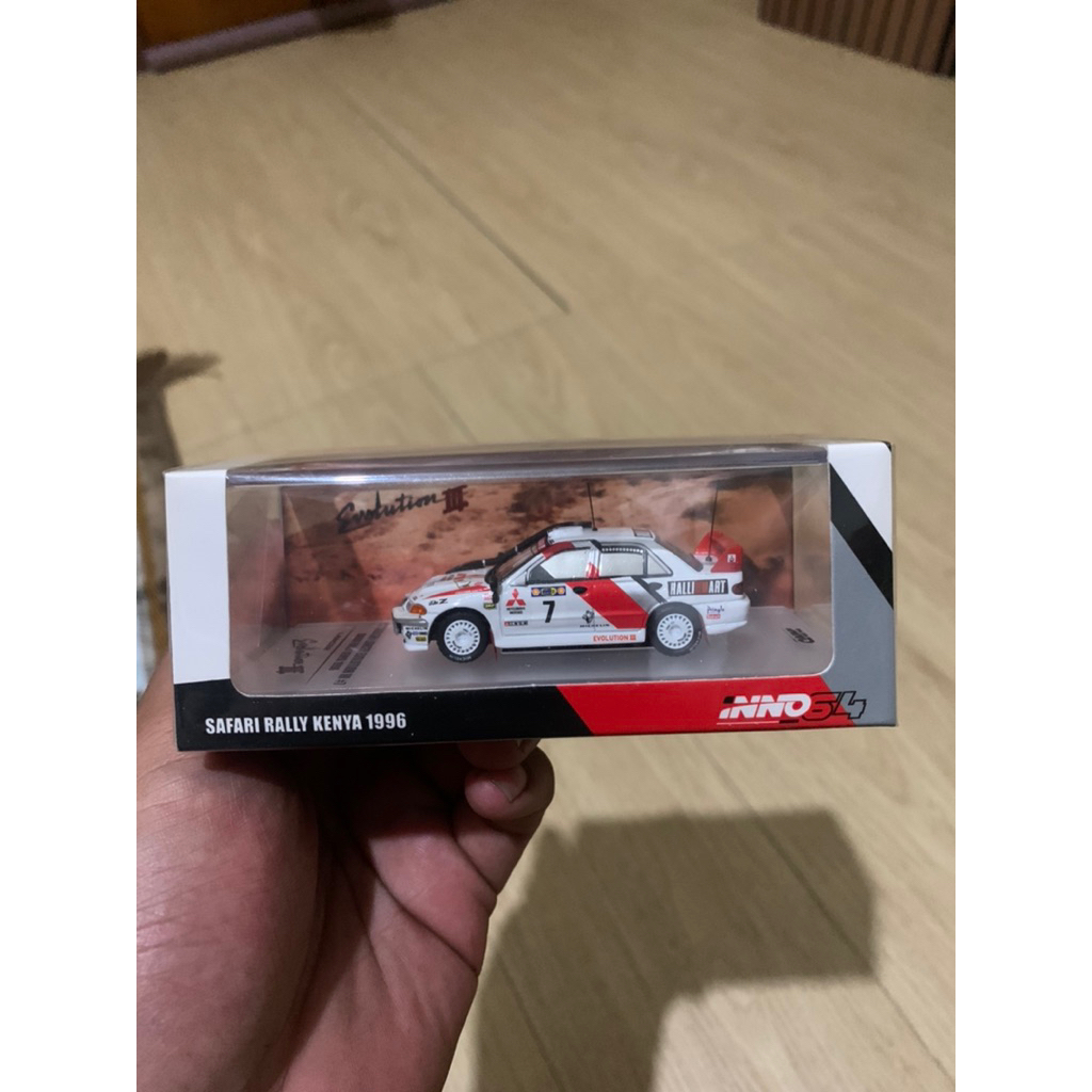 inno64 lancer Evo Kenya rally 1/64