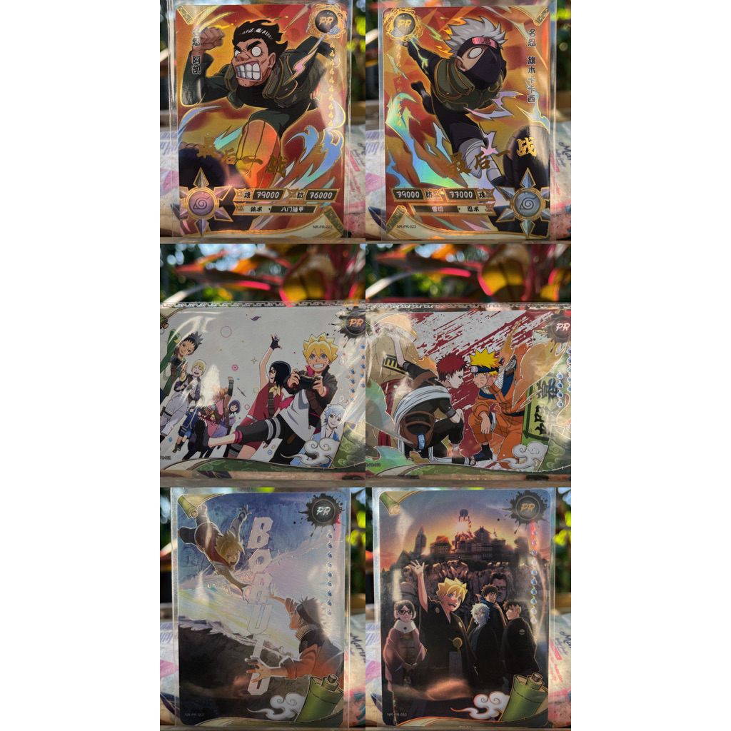 Kartu Naruto Kayou Rarities PR (bisa pilih)