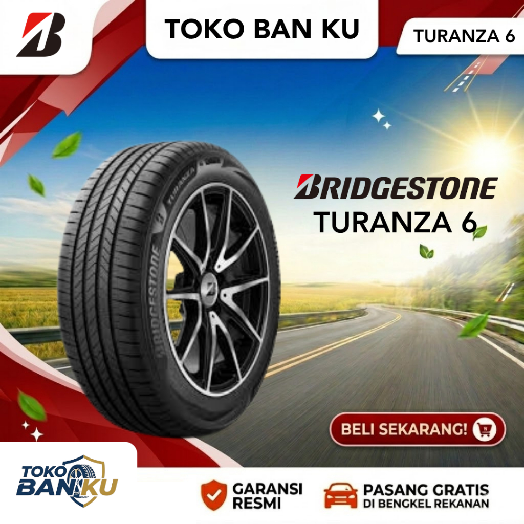 Ban Mobil Bridgestone Turanza 6 205/65 R15 - Innova Panther