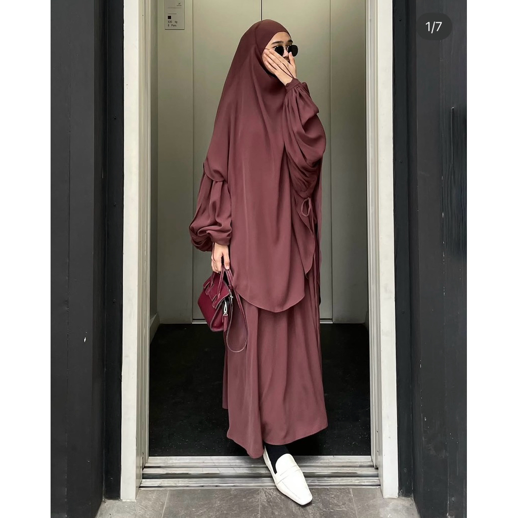 PL Zeya dress Khalewale Russet