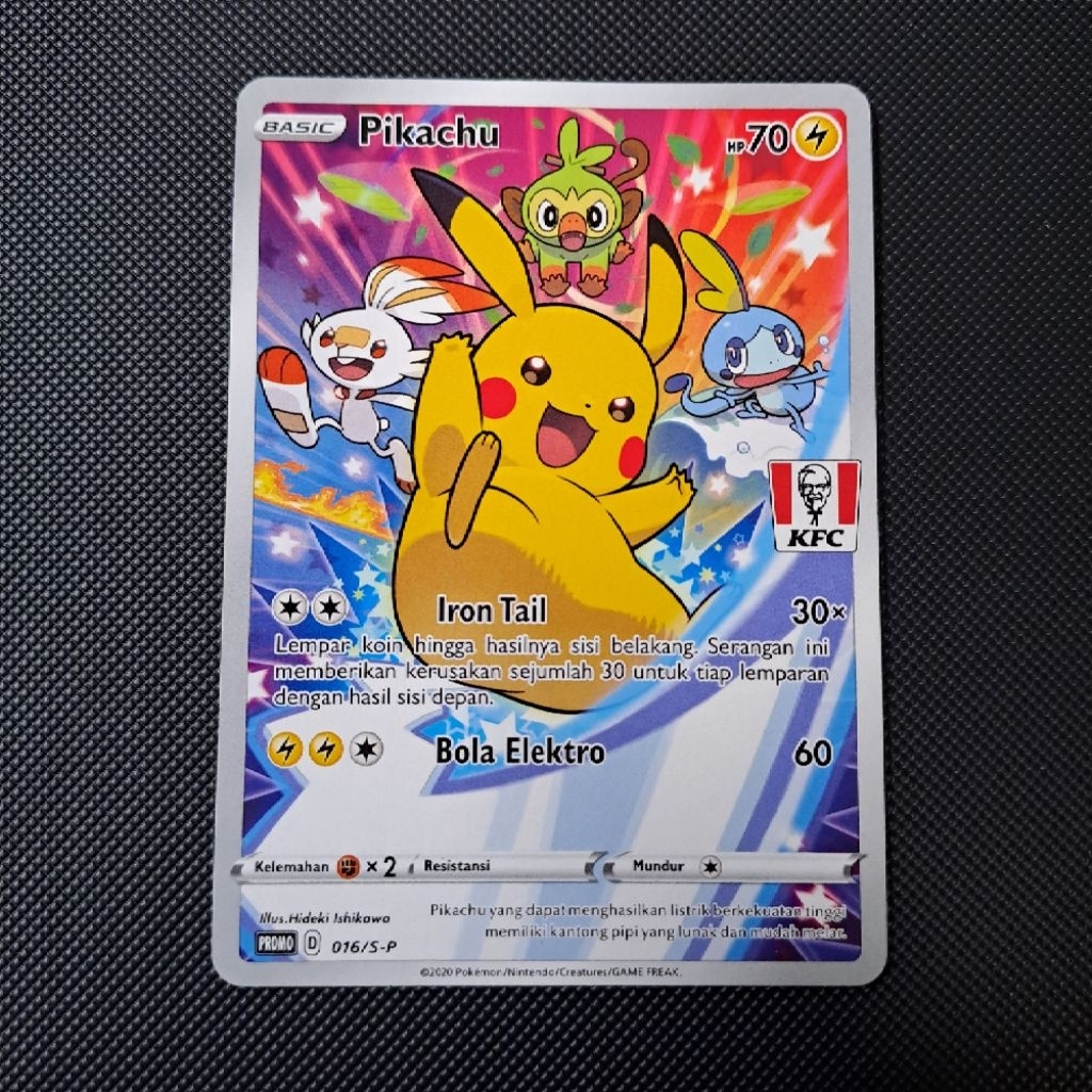 KARTU PIKACHU KFC PROMO