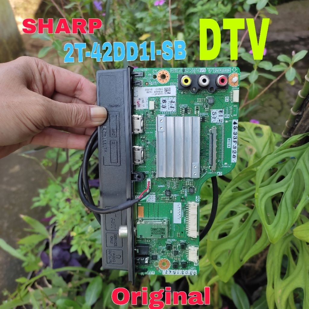 MB MAINBOAR / MESIN TV SHARP 2T-42DD11-SB DIGITAL TV ORIGINAL