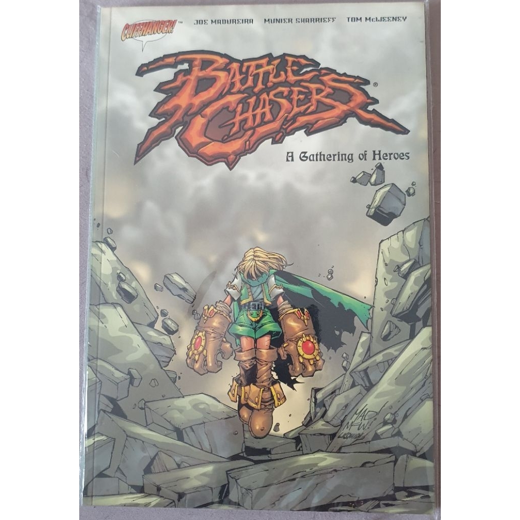 Battle Chasers A Gathering of heroes tpb, comic collection Joe Madureira Art