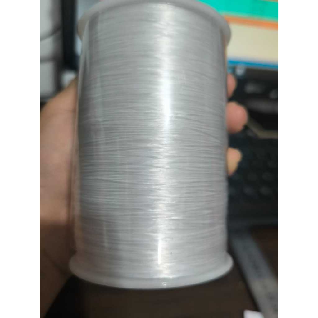 SENAR ELASTIK GEPENG 1000Y PUTIH