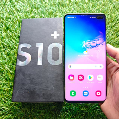 SAMSUNG S10 PLUS SECOND / S10+ SECOND 8/128GB EX SEIN HP SECOND [BACA DESKRIPSI]