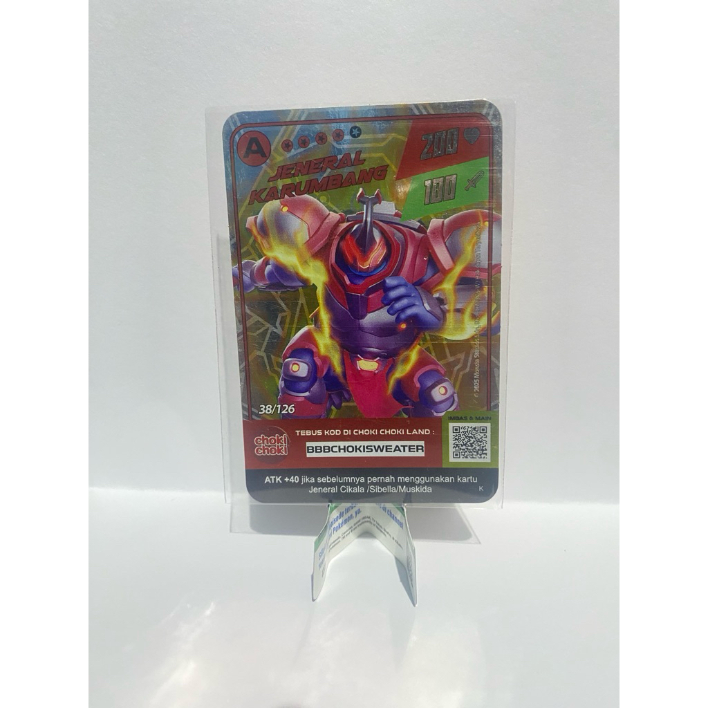 Kartu Holo Jeneral Karumbang 38/126