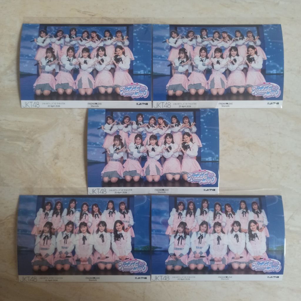 Photogroup Shonichi Setlist ITADAKILOVE JKT48
