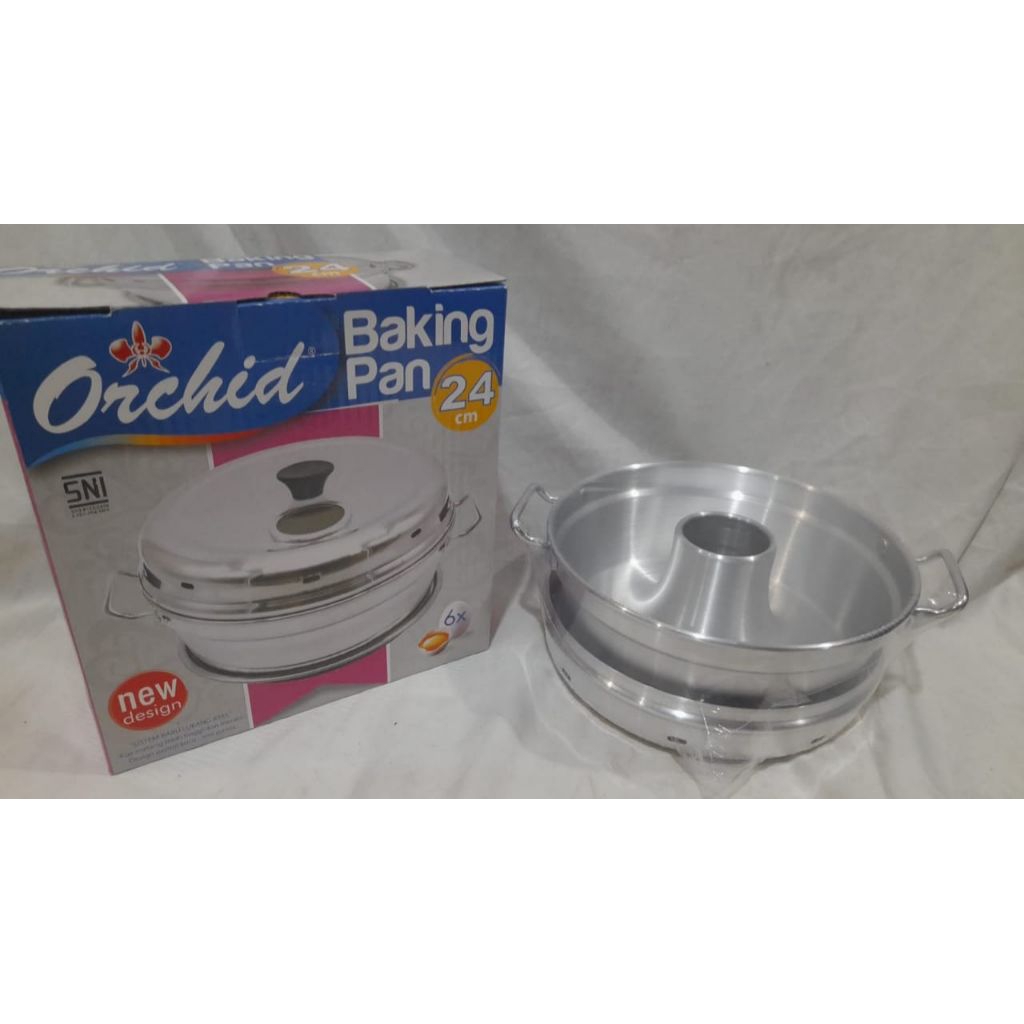 Baking pan orchid