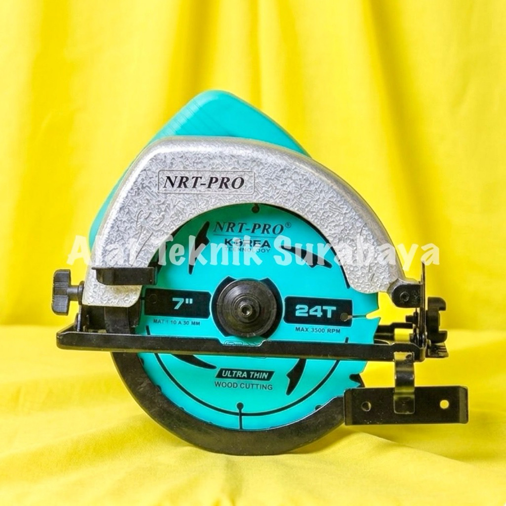 CIRCULAR SAW NRT-PRO 7" INCH 2600 HD HEAVY DUTY MESIN POTONG GERGAJI BELAH KAYU PEMOTONG NORITA CIRC