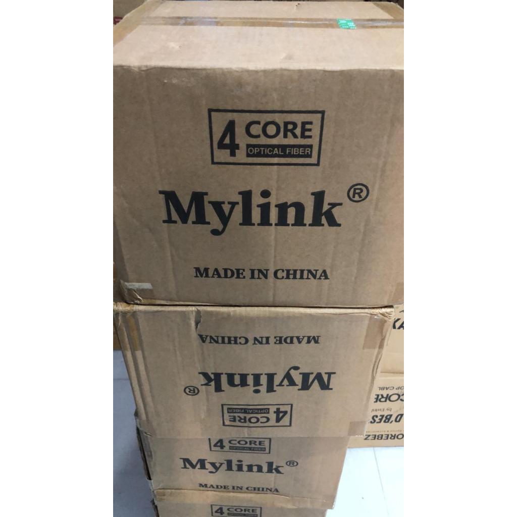 KABEL FIBER OPTIK MYLINK 4 CORE 3 SELING 1000M 1KM