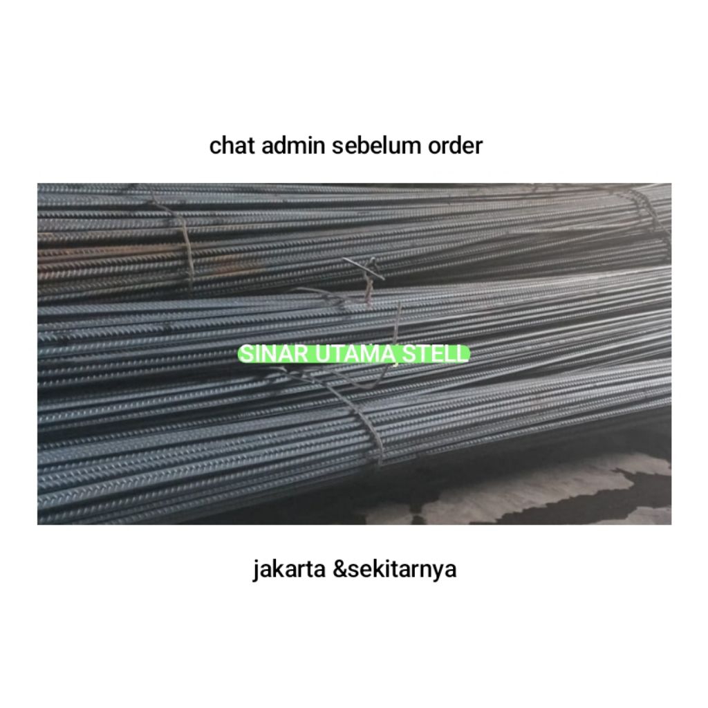 Besi Beton Ulir 10 mm SNI FULL SERTIFIKAT ts280 / Besi Beton Ulir 10mm Sni full sertifikat ts280