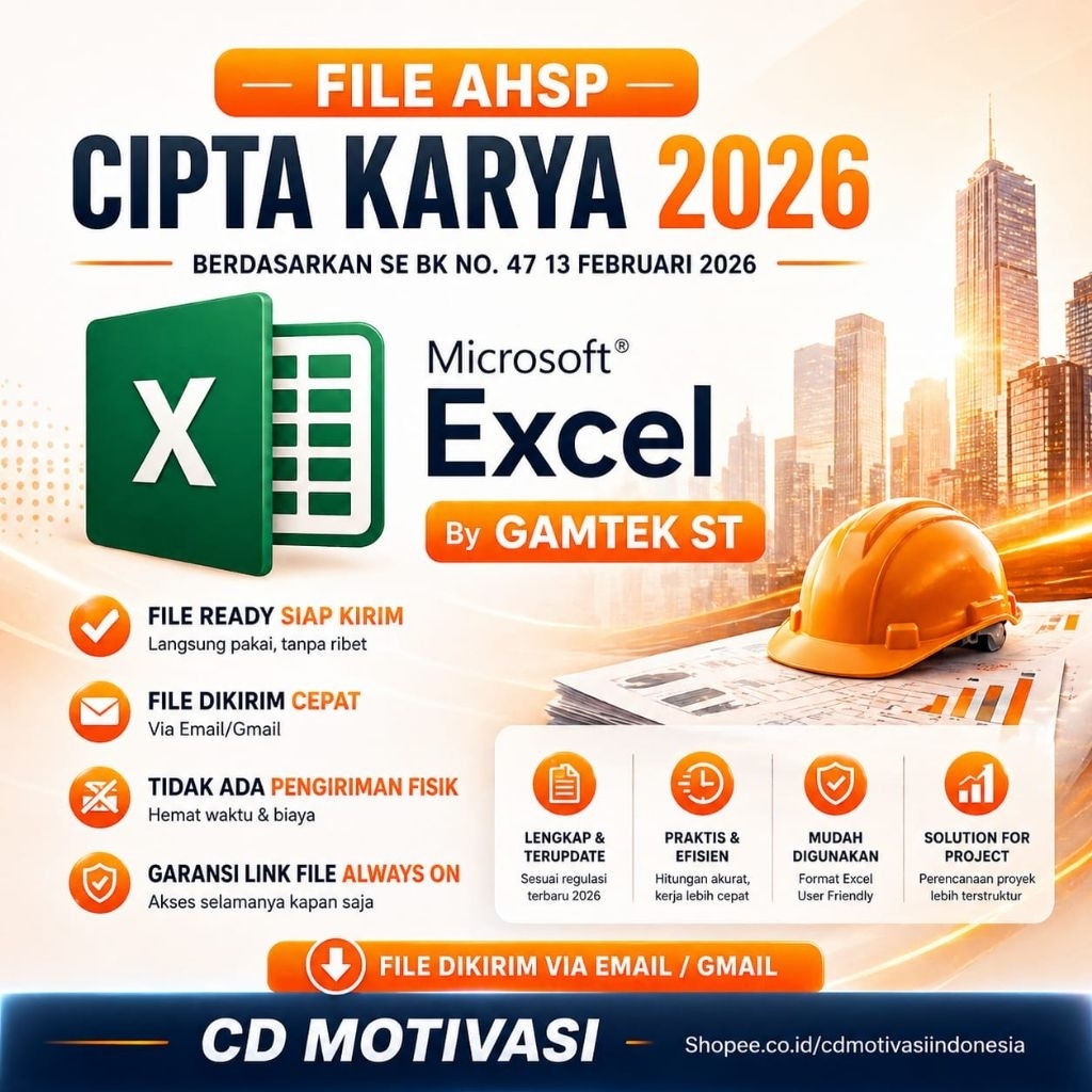 (EMAIL) FILE EXCEL AHSP CIPTA KARYA TAHUN 2026
