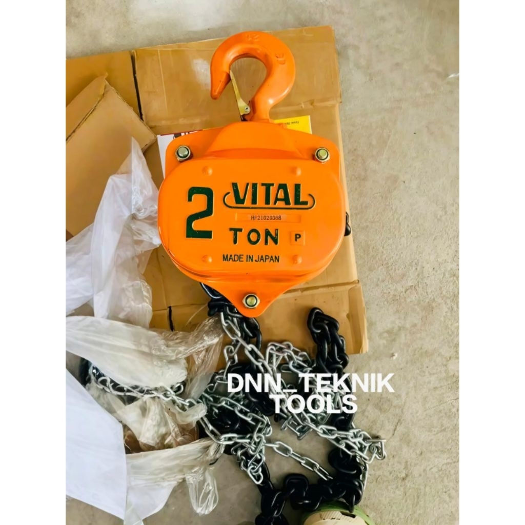 Chain Block 2 Ton Vital Takel 2 Ton vital Japan
