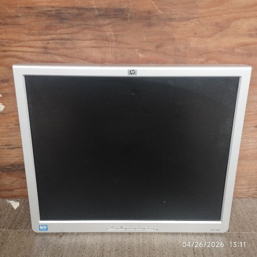 Monitor 17 inch Hp 1740 tanpa kaki
