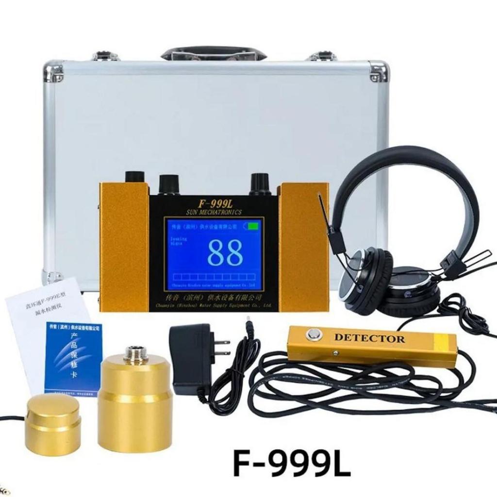 Water Leak Detector F999L F999E Water Pipe Leak Detection Instrument Household Water Pipe Leakage Fl