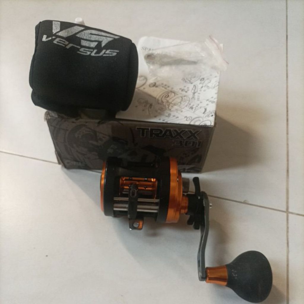 reel overhead OH bekas versus traxx type 301