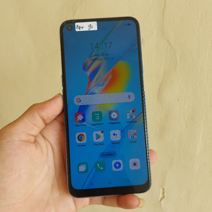 Oppo A54 Dual Sim 4G LTE RAM 4GB Internal 128GB Ex Garansi Resmi Indo